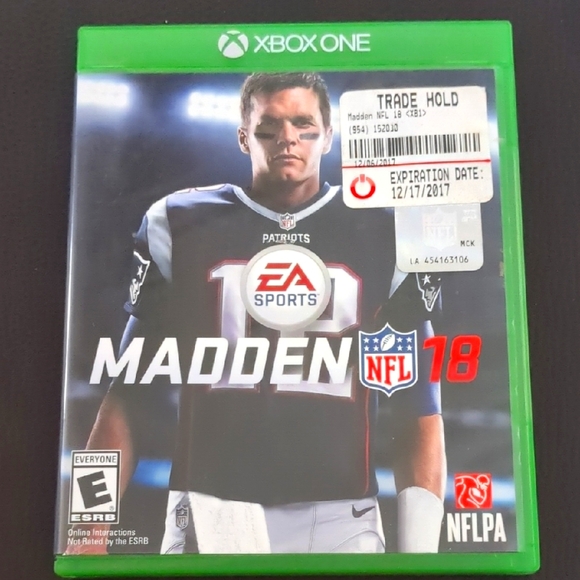 Xbox 1 Other - Madden NFL 18 Xbox One Game